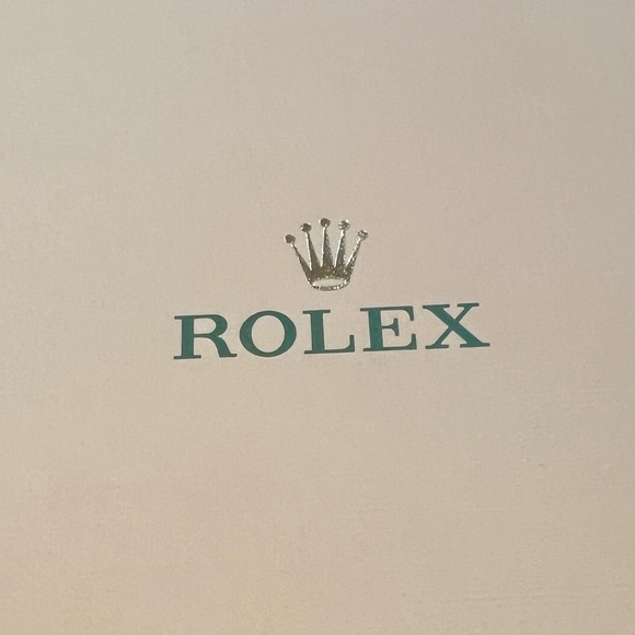 NWT Rolex Unisex, Brown & Gray Scarf, new, complete with original box and paper - Picture 10 of 16